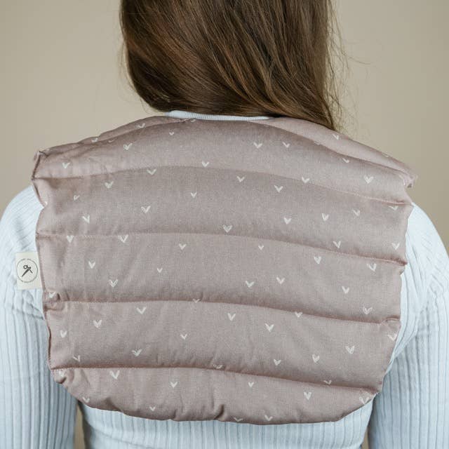Wärmekissen mit Dinkel gefüllt für Nacken Dinkelkissen rosa/blau - Dianas Klosterlädchen
