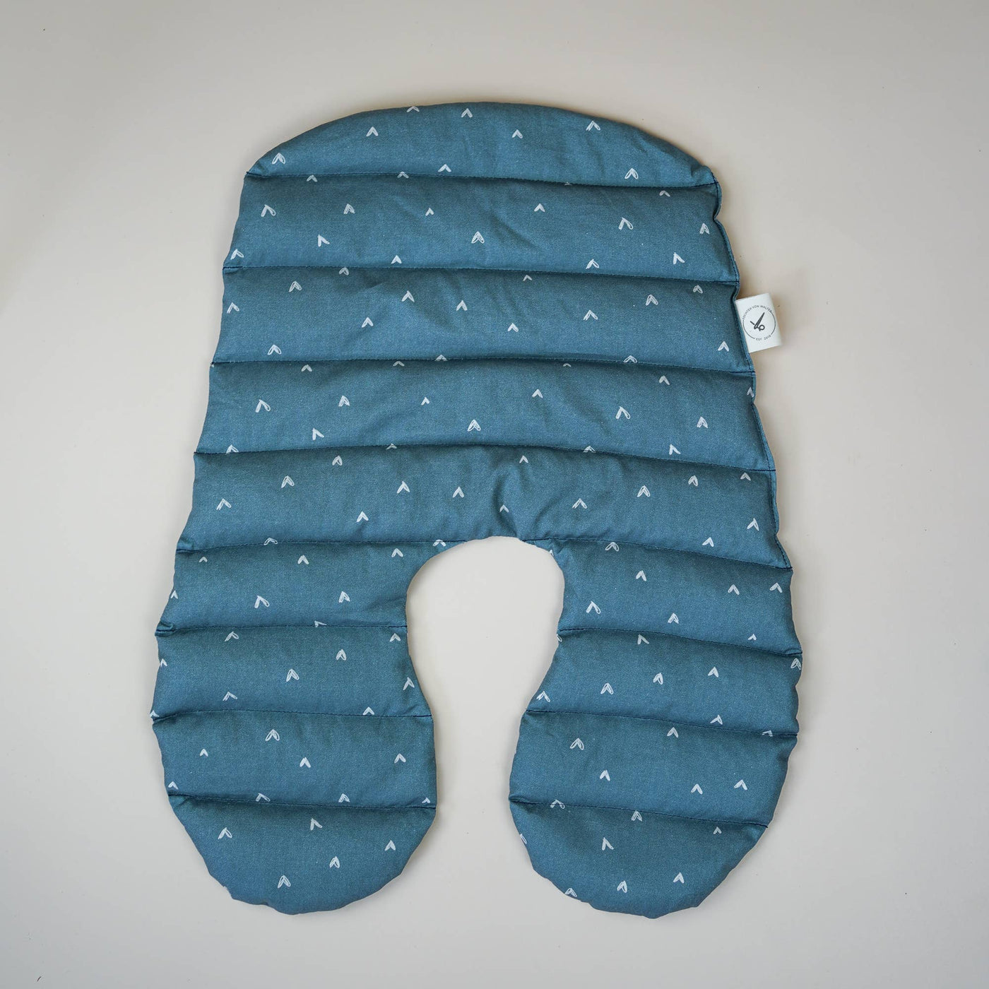 Wärmekissen mit Dinkel gefüllt für Nacken Dinkelkissen rosa/blau - Dianas Klosterlädchen