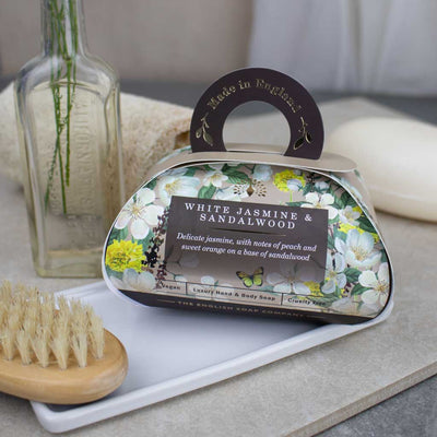 WHITE JASMIN & SANDALWOOD Luxus Gästeseife - Dianas Klosterlädchen