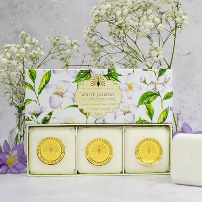White Jasmine Seifenset 3x100g - Dianas Klosterlädchen