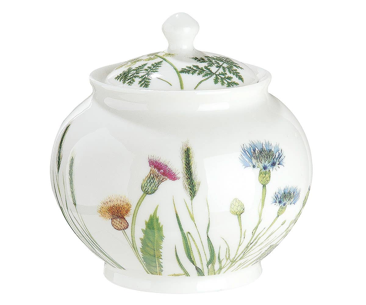 "Wild Flowers" Zuckerdose - Dianas Klosterlädchen