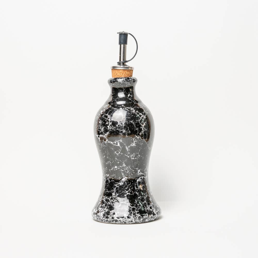 EBONY BLACK Keramik-Ölflasche