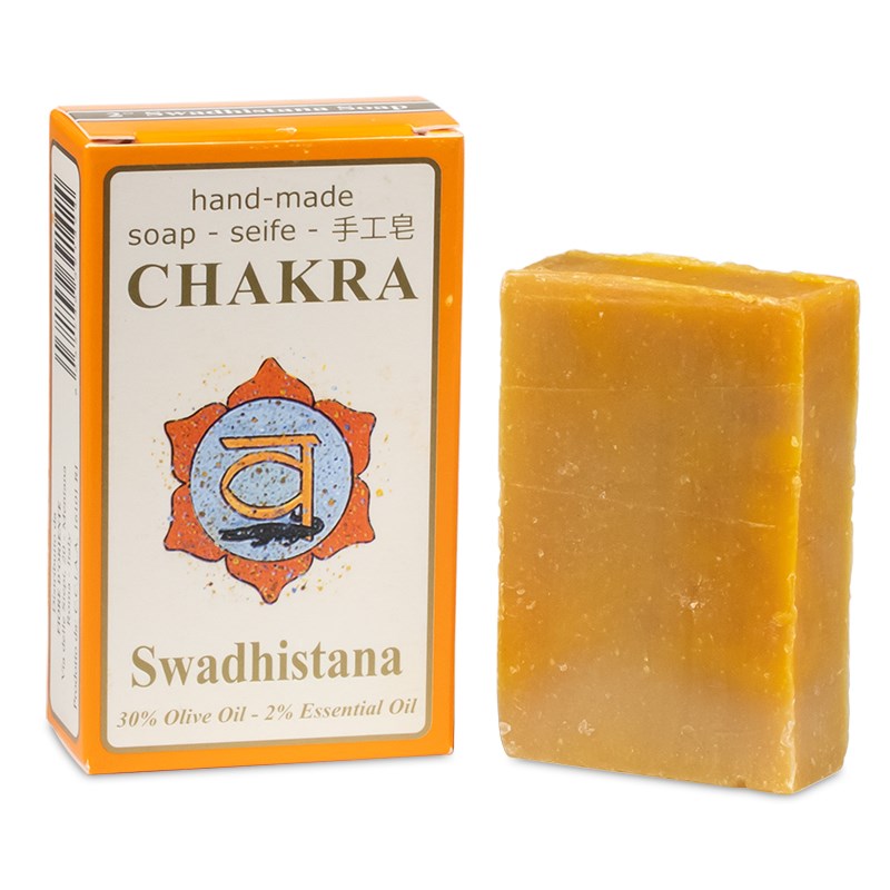 Seife 2. Chakra »Swadhistana« | Duft: Orange-Zimt - Dianas Klosterlädchen