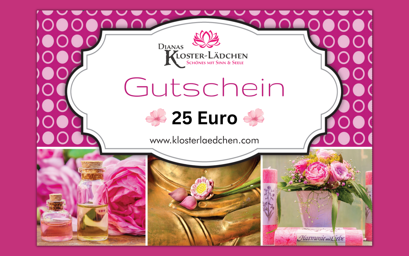 Geschenkgutschein für Dianas Klosterlädchen - Dianas Klosterlädchen