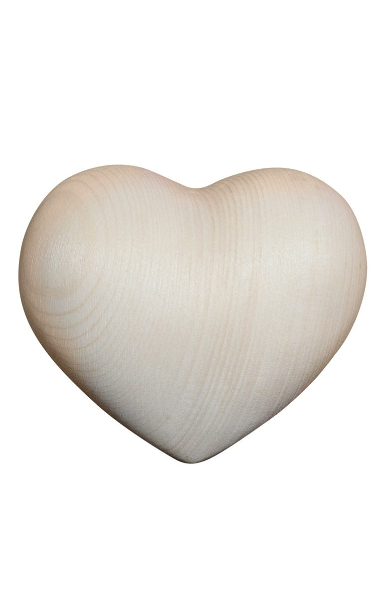 Herz aus Ahornholz 7,5 x 6,5 cm - Dianas Klosterlädchen