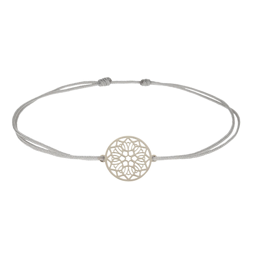 Armband - Mandala der Freude - Edelstahl - Dianas Klosterlädchen