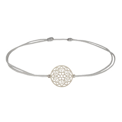 Armband - Mandala der Freude - Edelstahl - Dianas Klosterlädchen