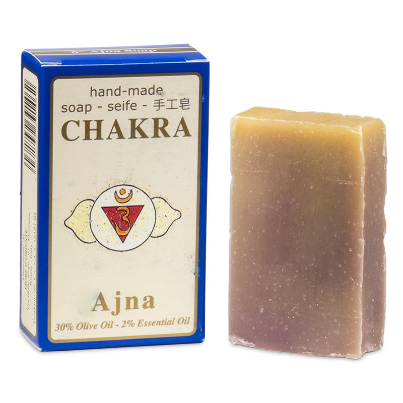 Seife 6. Chakra »Ajna« | Duft: Pfefferminze - Zitrone - Dianas Klosterlädchen