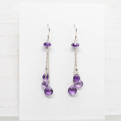Susan Roberts Jewelry - Amethyst Quaste Ohrringe