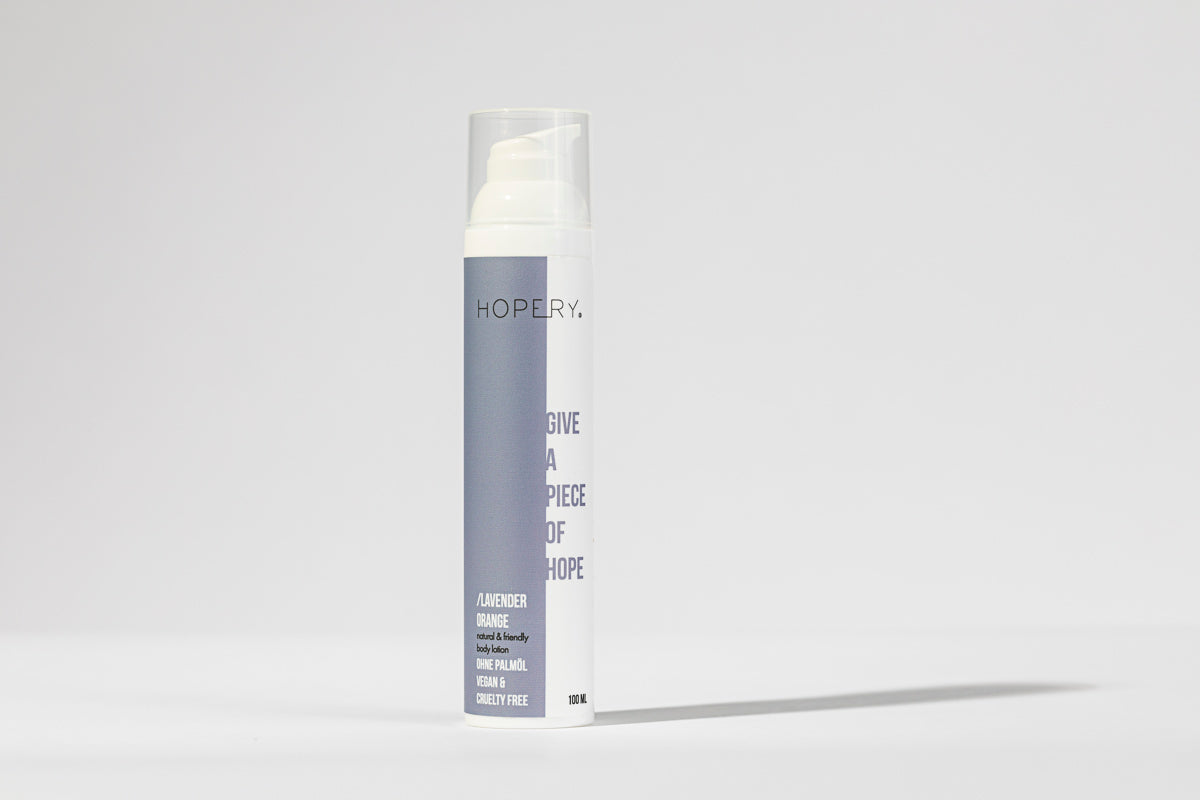 Body Lotion LAVENDER ORANGE Hopery - Dianas Klosterlädchen