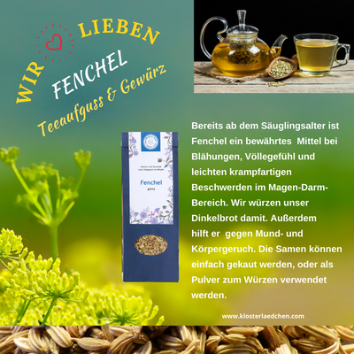 Fenchel ganz 200g - Dianas Klosterlädchen
