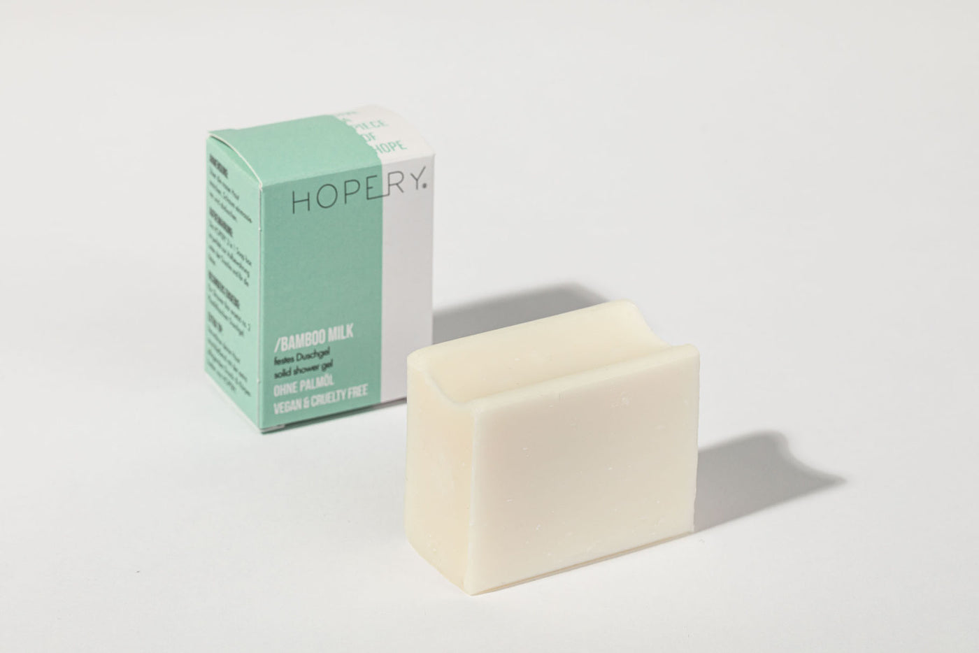 Festes Duschgel Bamboo Milk | Hopery - Dianas Klosterlädchen