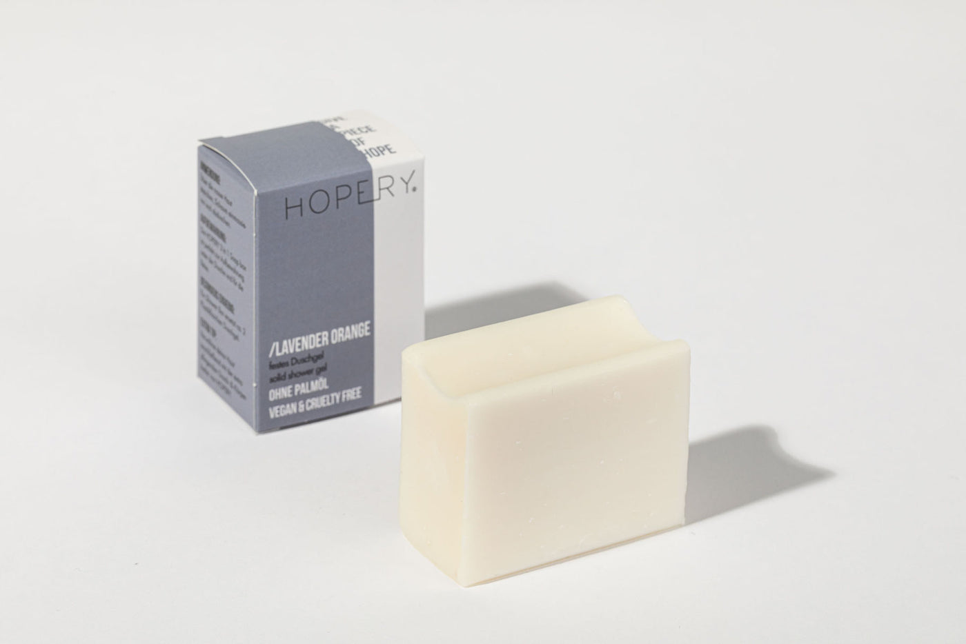 Festes Duschgel Lavender Orange | Hopery - Dianas Klosterlädchen