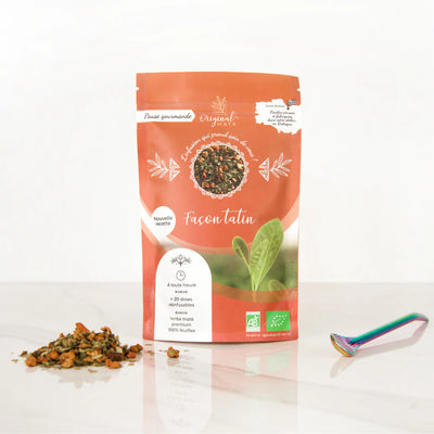 Apfel & salziges Karamell MATE Tee BIO - 70G - Dianas Klosterlädchen