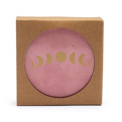 Untersetzer, Bierdeckel Mondphasen rosa_3