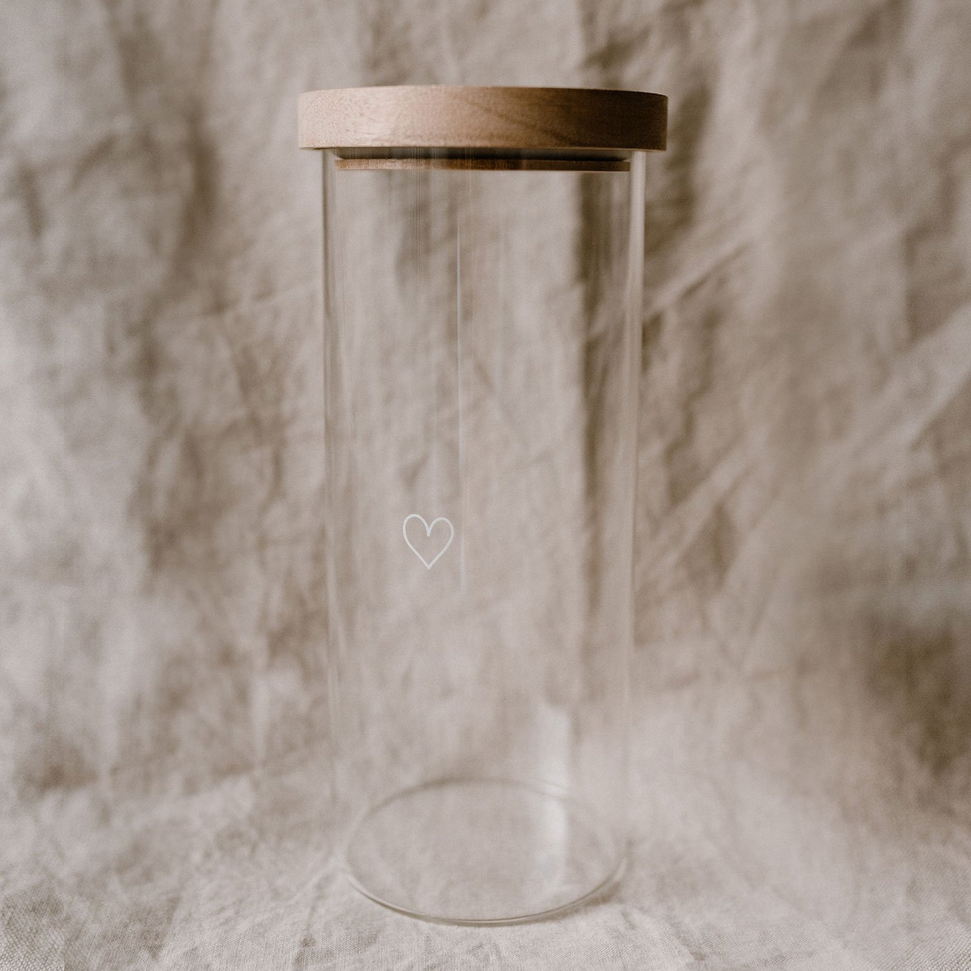 Vorratsglas Herz 30 cm - Dianas Klosterlädchen