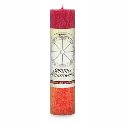 Allgäuer Heilkräuterkerze Sommer-Sonnenwende - Dianas Klosterlädchen