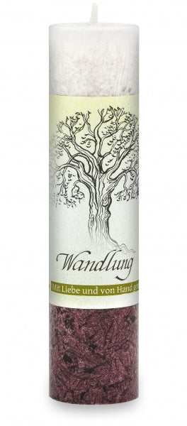 Allgäuer Heilkräuterkerze WANDLUNG - Dianas Klosterlädchen