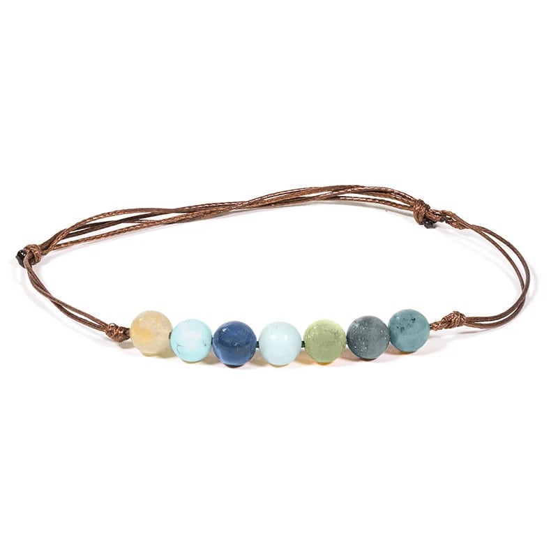 Armband Amazonit verstellbar - Dianas Klosterlädchen