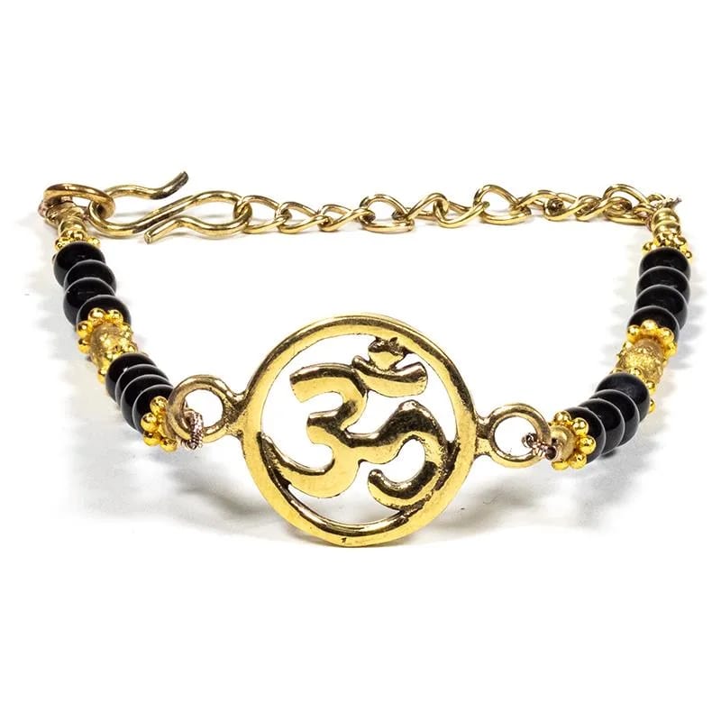 Armband OM mit schwarzem Onyx - Dianas Klosterlädchen