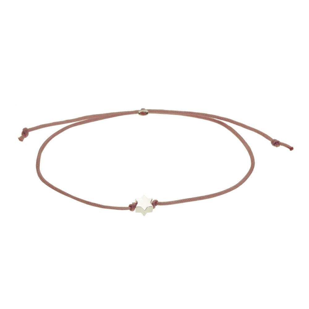 Armband Wunscherfüller Stern feinversilbert - Dianas Klosterlädchen