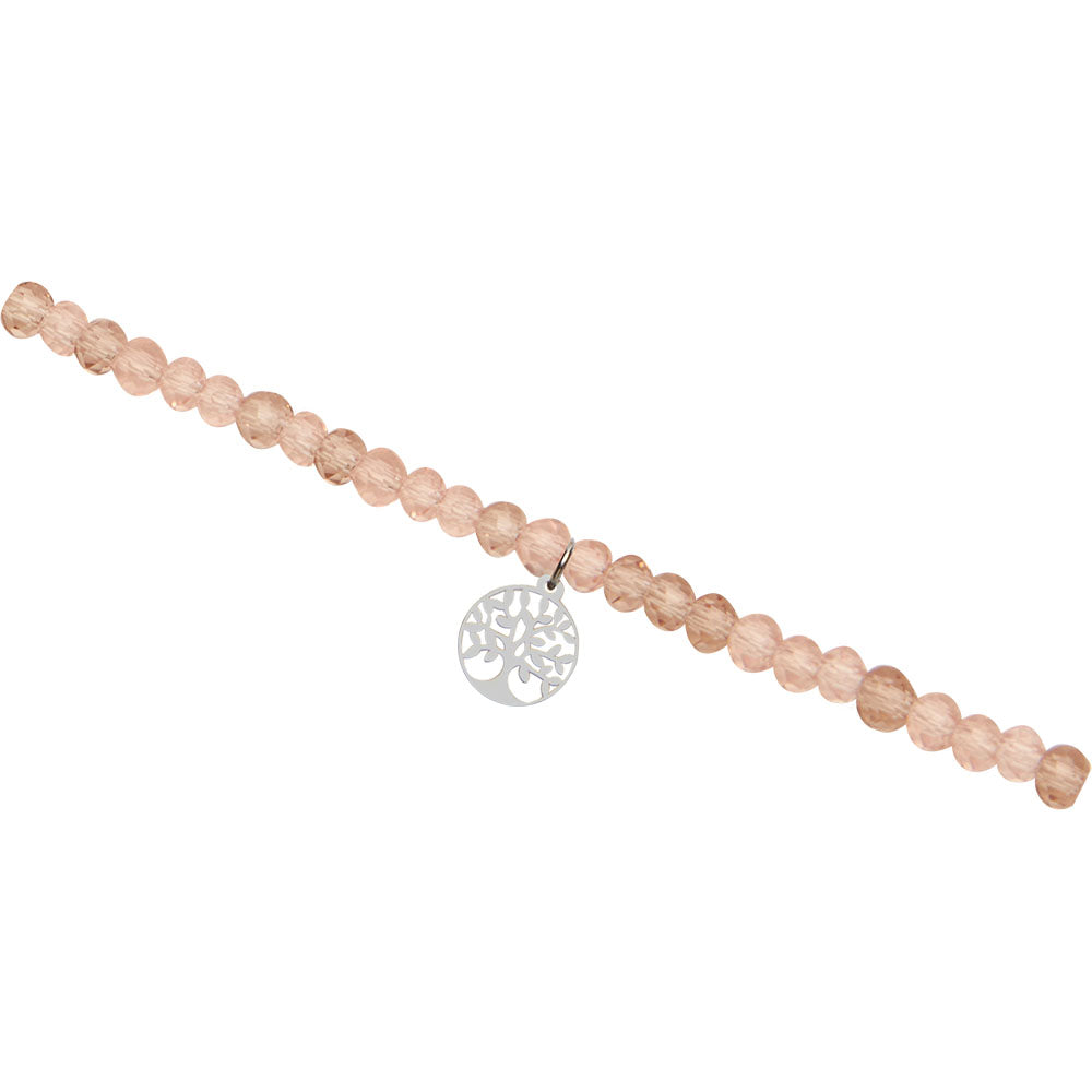 Armbänder Set Baum des Lebens Glassteine Glitzerarmband - Dianas Klosterlädchen