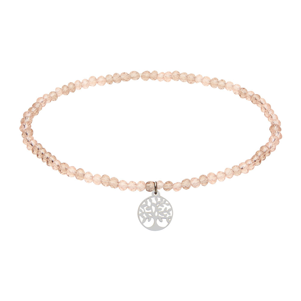 Armbänder Set Baum des Lebens Glassteine Glitzerarmband - Dianas Klosterlädchen