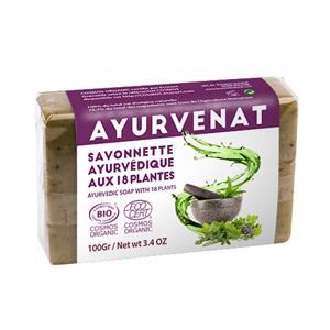 Ayurvenat Bio-Seife mit 18 Kräutern - Dianas Klosterlädchen