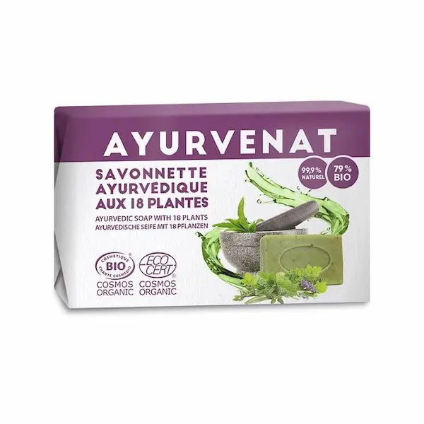 Ayurvenat Bio-Seife mit 18 Kräutern - Dianas Klosterlädchen