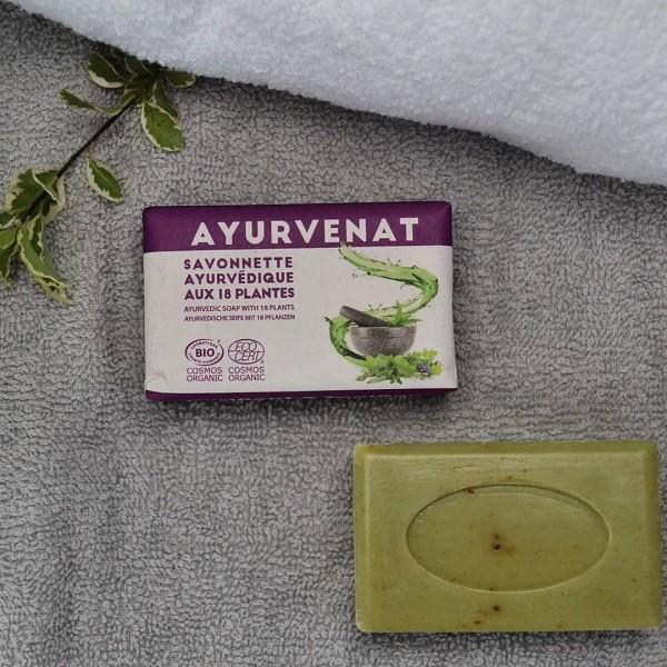 Ayurvenat Bio-Seife mit 18 Kräutern - Dianas Klosterlädchen