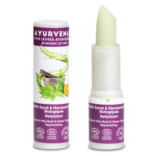 Ayurvenat Lippenbalsam Basilikum & Mandarine BIO - Dianas Klosterlädchen