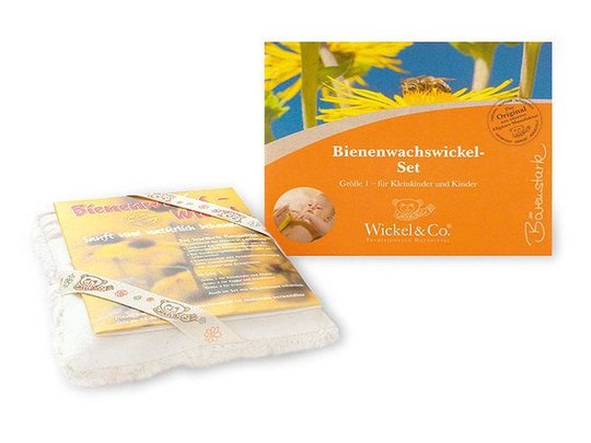 Bienenwachswickel-Set Größe 1 Kleinkind/Schulkind - Dianas Klosterlädchen