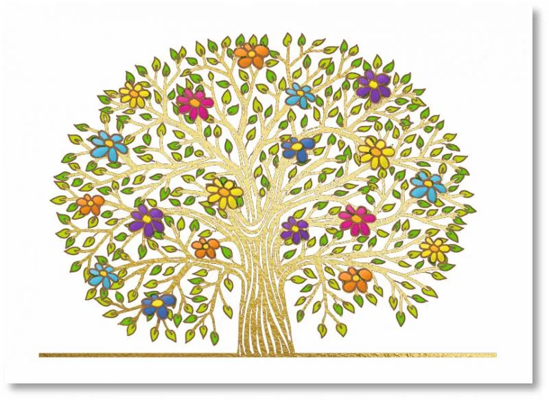 Blüten der Freude | Premium Klappkarte - Dianas Klosterlädchen