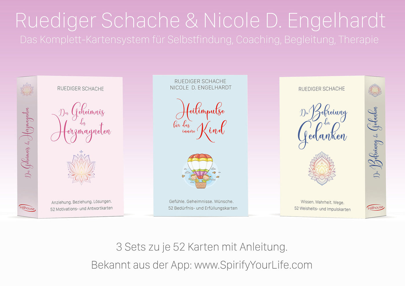 Coachingkartenset 3 x 52 Karten - Dianas Klosterlädchen