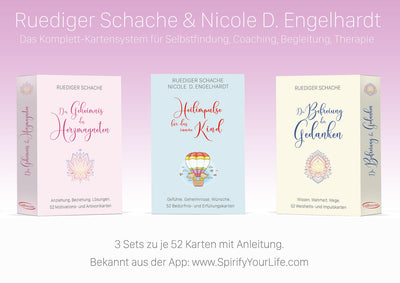 Coachingkartenset 3 x 52 Karten - Dianas Klosterlädchen
