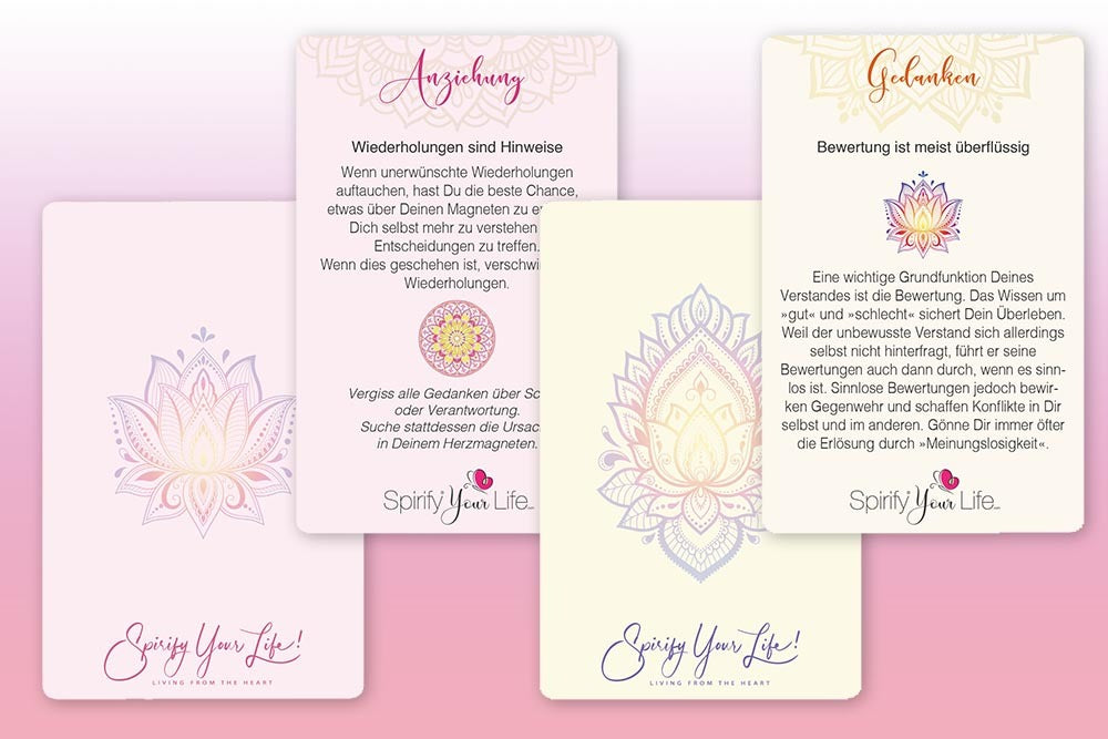 Coachingkartenset 3 x 52 Karten - Dianas Klosterlädchen