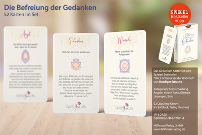 Die Befreiung der Gedanken | 52 Weisheits- und Impulskarten - Dianas Klosterlädchen