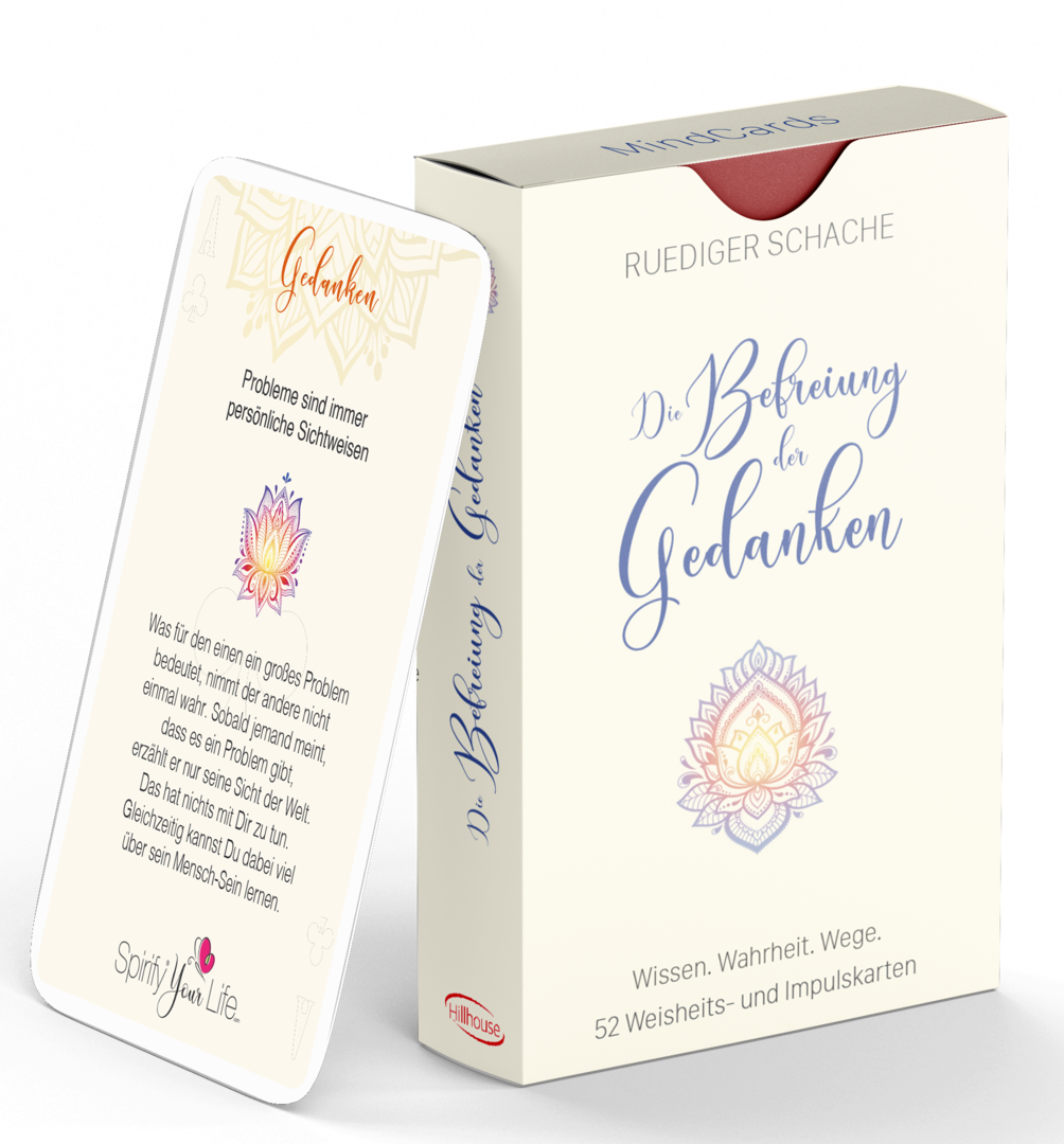 Die Befreiung der Gedanken | 52 Weisheits- und Impulskarten - Dianas Klosterlädchen