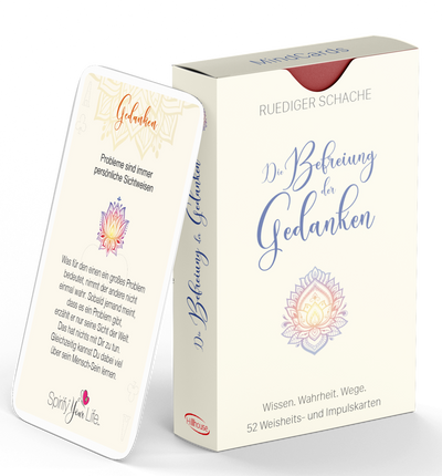 Die Befreiung der Gedanken | 52 Weisheits- und Impulskarten - Dianas Klosterlädchen