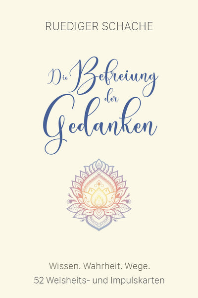 Die Befreiung der Gedanken | 52 Weisheits- und Impulskarten - Dianas Klosterlädchen