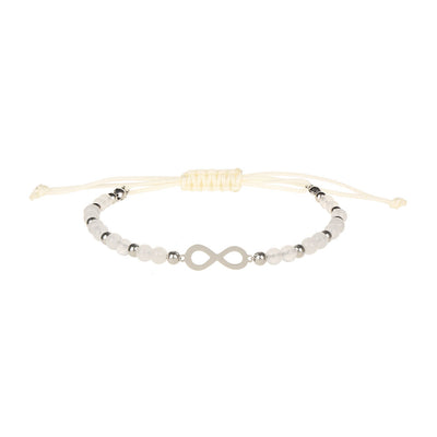 Echtsteinarmband liegende Acht - Dianas Klosterlädchen