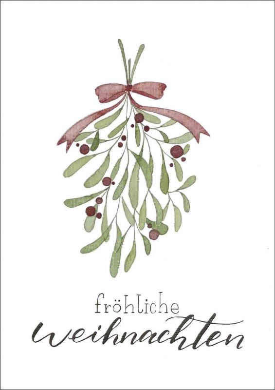 Fröhliche Weihnachten | Klappkarte - Dianas Klosterlädchen