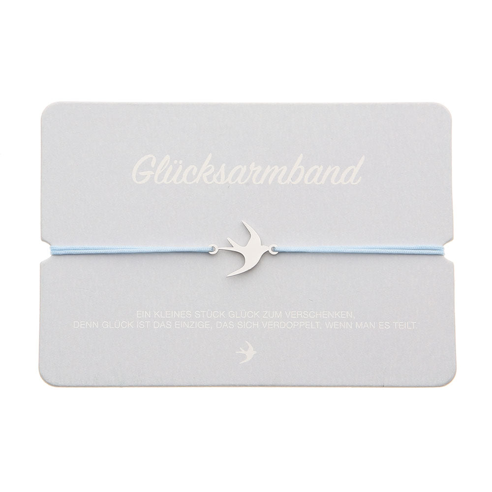 Glücksarmband mit Schwalbe - Dianas Klosterlädchen