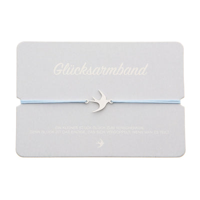 Glücksarmband mit Schwalbe - Dianas Klosterlädchen
