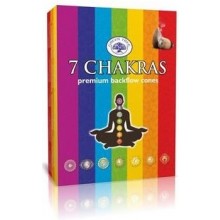 Green Tree Räucherkegel | 7 Chakras - Dianas Klosterlädchen