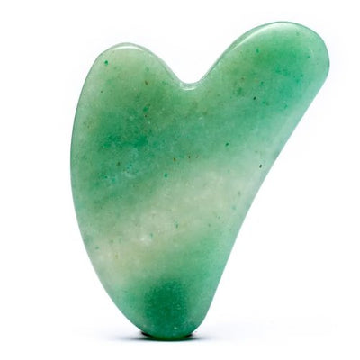 Gua sha Massagestein Grüner Aventurin - Dianas Klosterlädchen