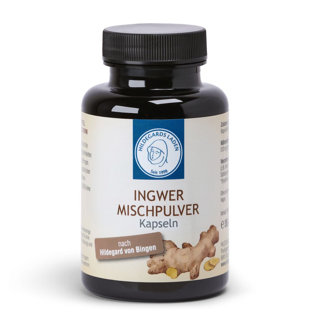 Ingwer Mischpulver 90 Kapseln | Hildegard von Bingen - Dianas Klosterlädchen
