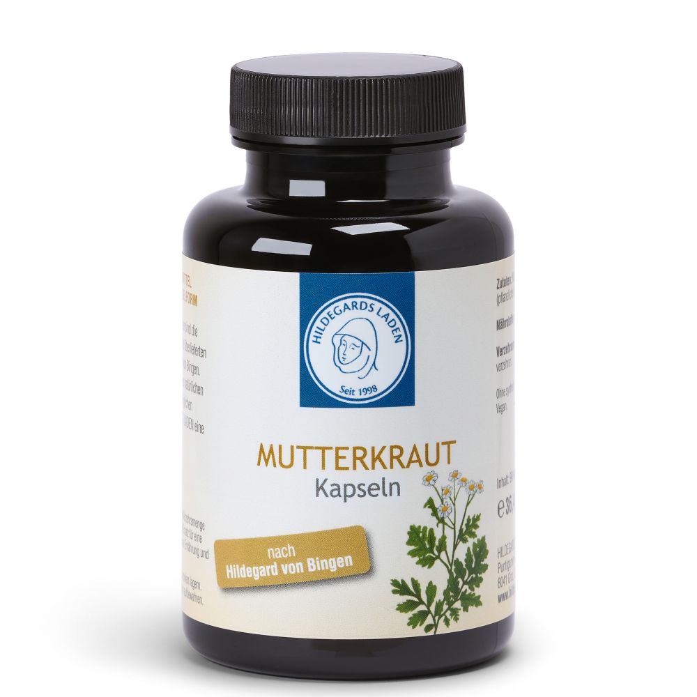 Mutterkraut 90 Kapseln | Hildegard von Bingen - Dianas Klosterlädchen