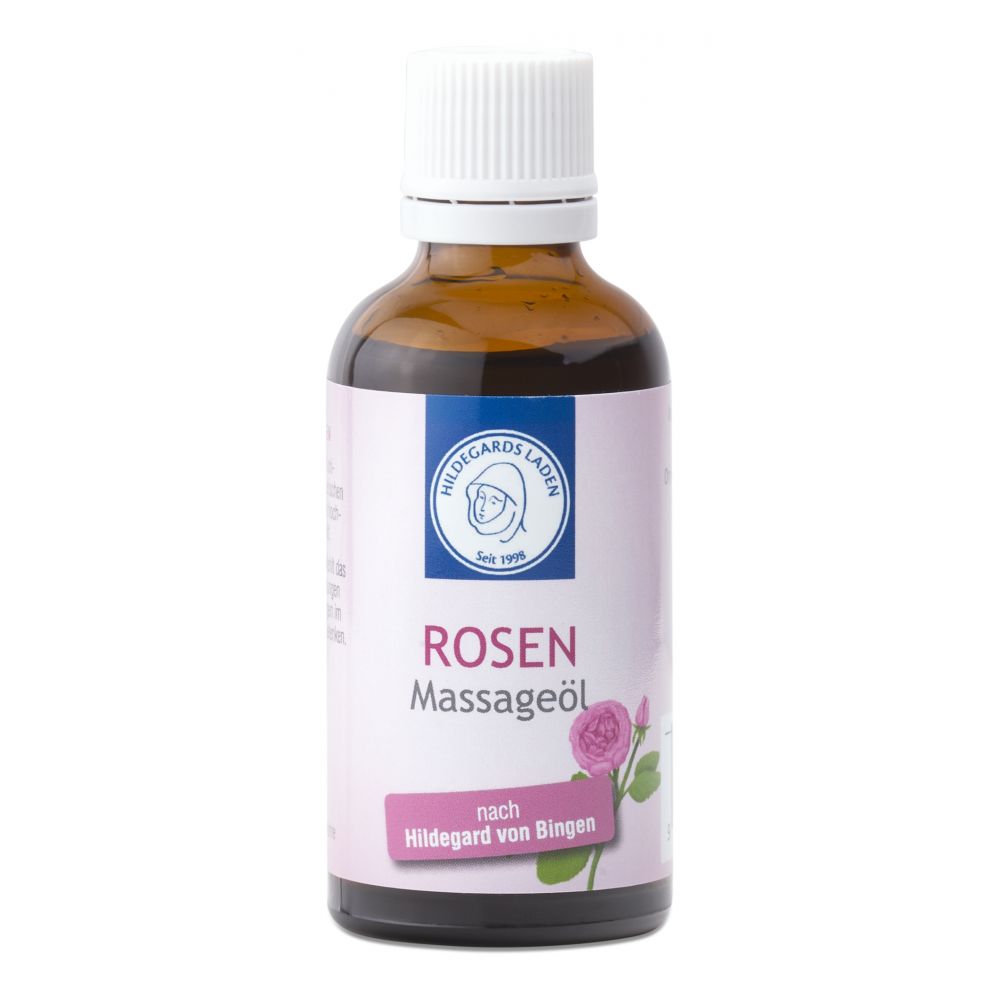 Rosen Massageöl 50ml | Hildegard von Bingen - Dianas Klosterlädchen