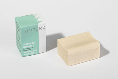 Shampoo Bar Bamboo Milk für NORMALES HAAR | Hopery - Dianas Klosterlädchen